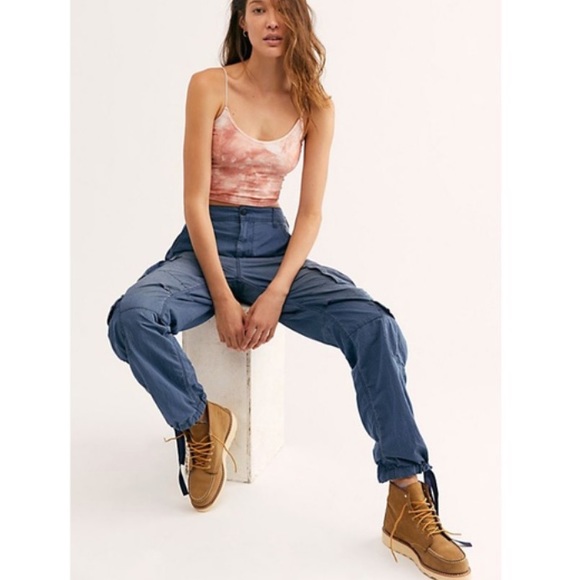 Free People City High Cargo Pants - Picture 2 of 8